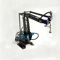 Assembled 4 Dof Suction Pump Manipulator Robotic Arm with All Digital Servos Control for Arduino Learning Competition