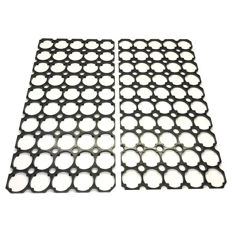 

MasterFire 400pcs/lot 5*10 32650 Battery Holder Bracket Cell Safety Anti Vibration Plastic Brackets For 32650 Lithium Batteries