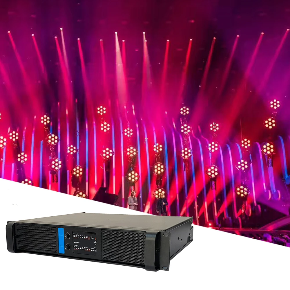 2 Channel Amplifier FP7000 line array Amplifier Motolora Metal Trasistor 2x1450W Professional Sound Power Amplifier Line