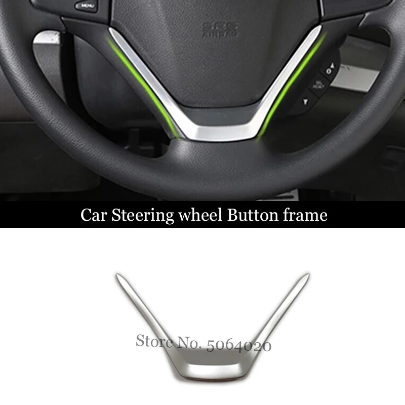 

Матовая рамка на руль автомобиля для Honda CRV CR-V 2012 2013 2014 2015 2016, 1 шт.