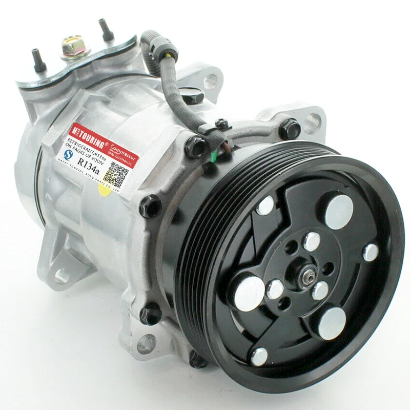 SD7V16 Air AC Compressor 6453AX 6453GP 6453Z4 71723461 71723460 71789351 9630014080 For PEUGEOT 406 605 607 Citroen C5 XANTIA XM