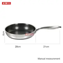Stainless Steel Nonstick Frying Pan #6