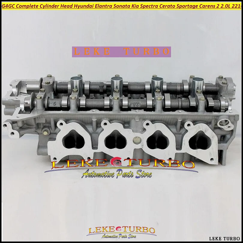 WW For Hyundai Elantra Tucson G4GC Complete Cylinder Head ASSY 22100-23740 Sonata K-ia Spectra Cerato Sportage Carens 2.0L 16v