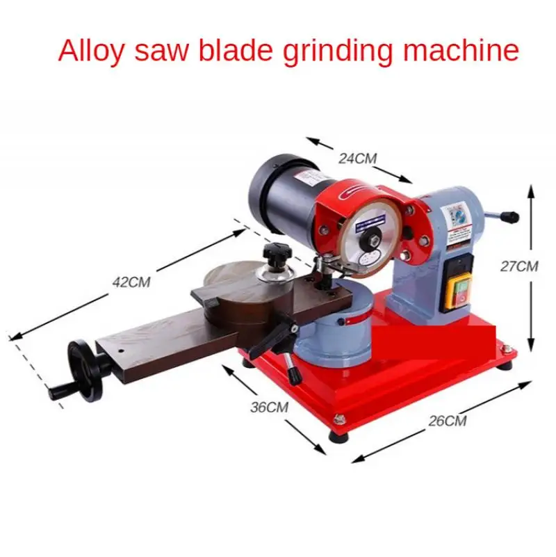 220V Woodworking Alloy Saw Blade Grinding Machine Saw Gear Grinding Machine