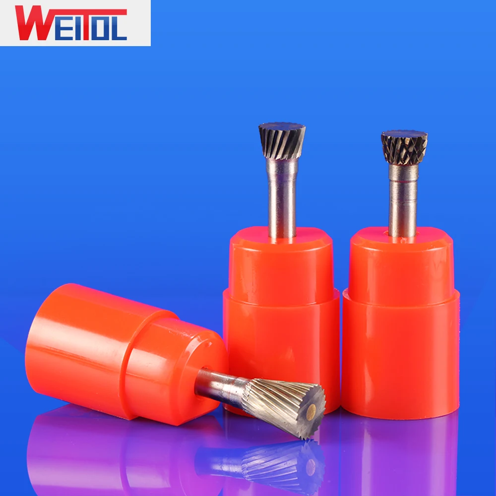 WeiTol نوع N نتوءات دوارة من كربيد التنغستن NX1213M06 قواطع المطحنة أدوات دريمل أدوات الطحن الكهربائية