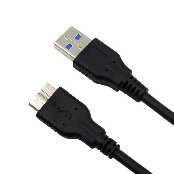 30CM USB PC Data Cable Cord For Transcend 1 TB StoreJet Hard Drive TS1TSJ25M3