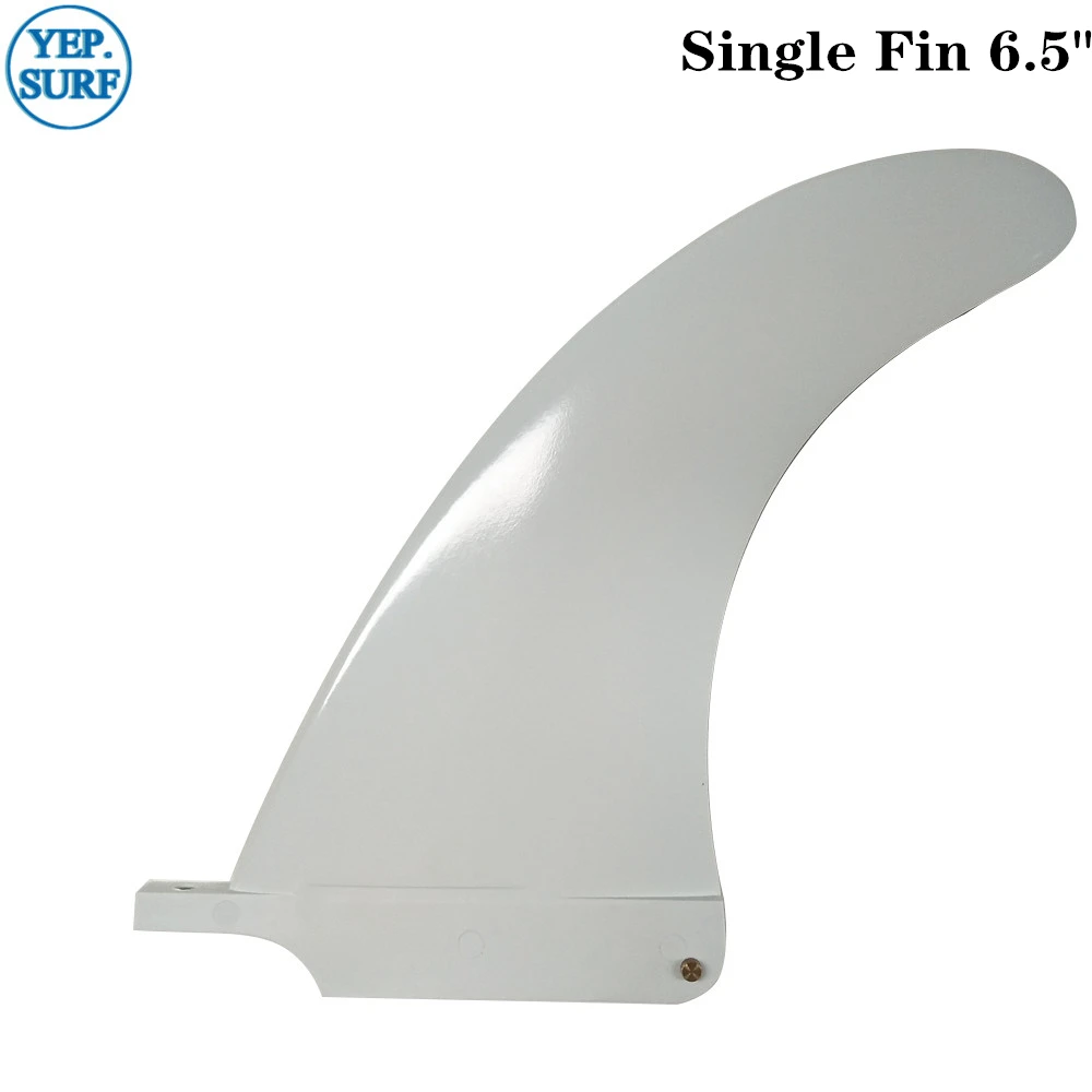 Surfboard Fin Black/White  6.5