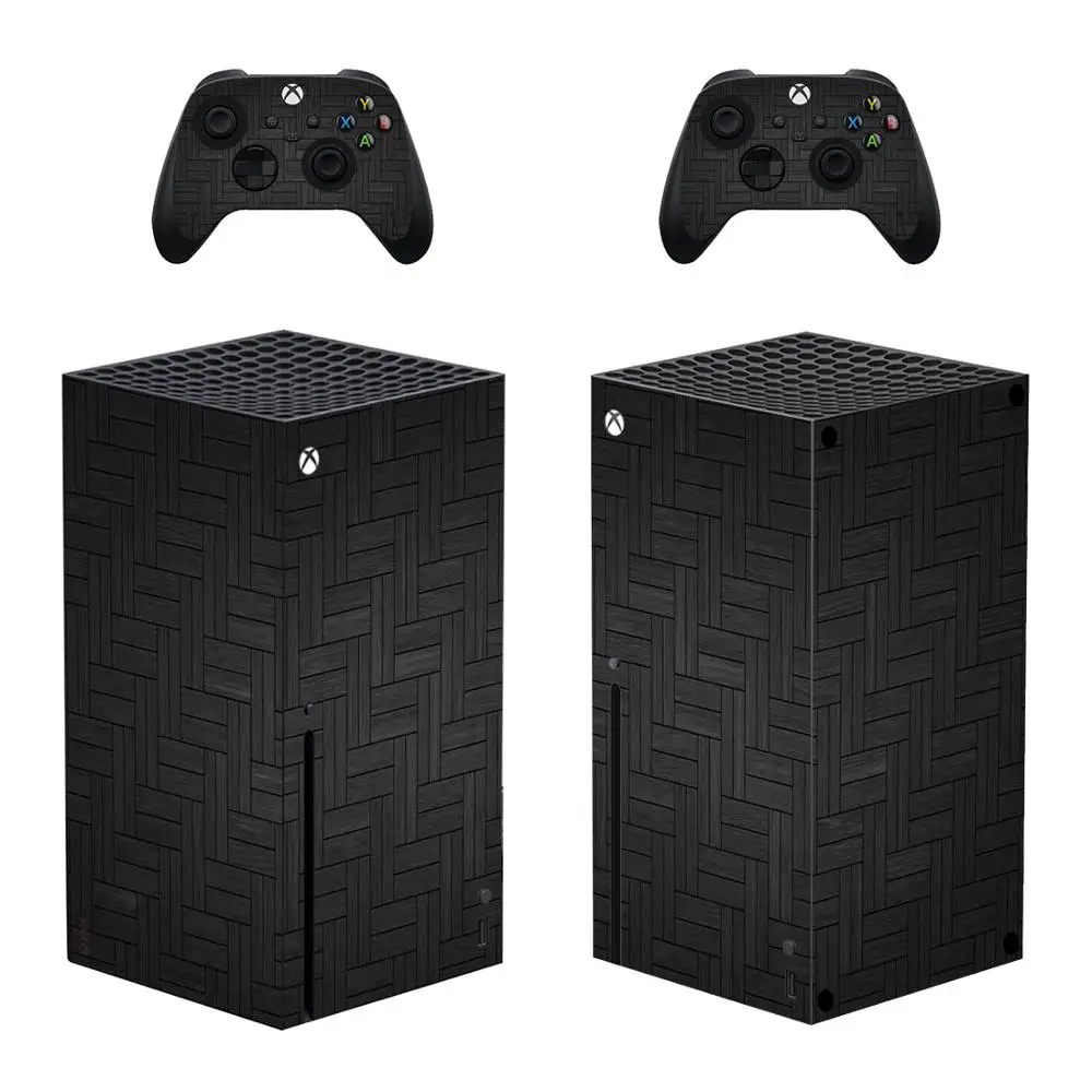 Wood Style Skin Sticker Decal Cover for Xbox Series X Console and 2 Controllers Xbox Series X Skin Sticker Vinyl