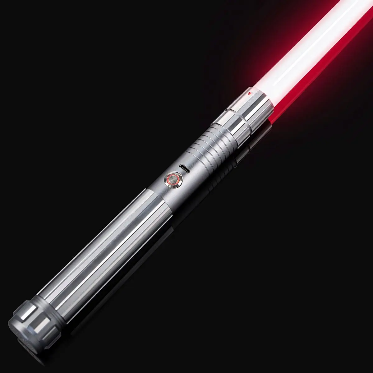 

DamienSaber Metal Hilt Bluetooth Heavy Dueling Light Saber Infinite Color Changing with 34 Sound Fonts Sensitive Smooth Swing