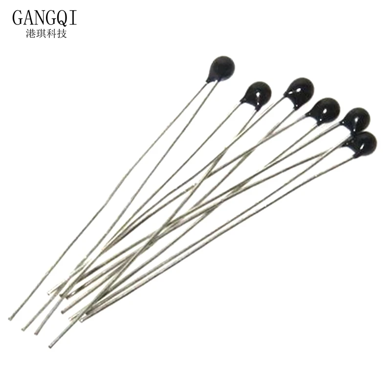 10PCS NTC Thermistor Thermal Resistor MF52 NTC-MF52AT 1K 2K 3K 4.7K 5K 10K 20K 47K 50K 100K 5% 3950B 1/2/3/4.7/K Ohm R