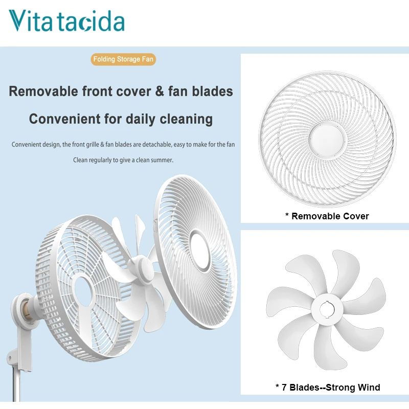 Портативный Складной вентилятор P30/P10, 10800 мАч, USB, большой охлаждающий беспроводной настольный напольный Телескопический кондиционер для кемпинга, путешествий, дома