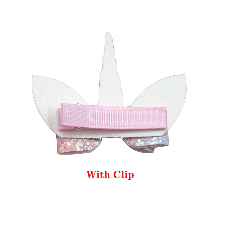 5PCS/Card Lovely DOT Glitter Girls Clips Bows Child Tie Knot Sunflower Handmade Hairpins Barrettes Hair Accessories For Kids