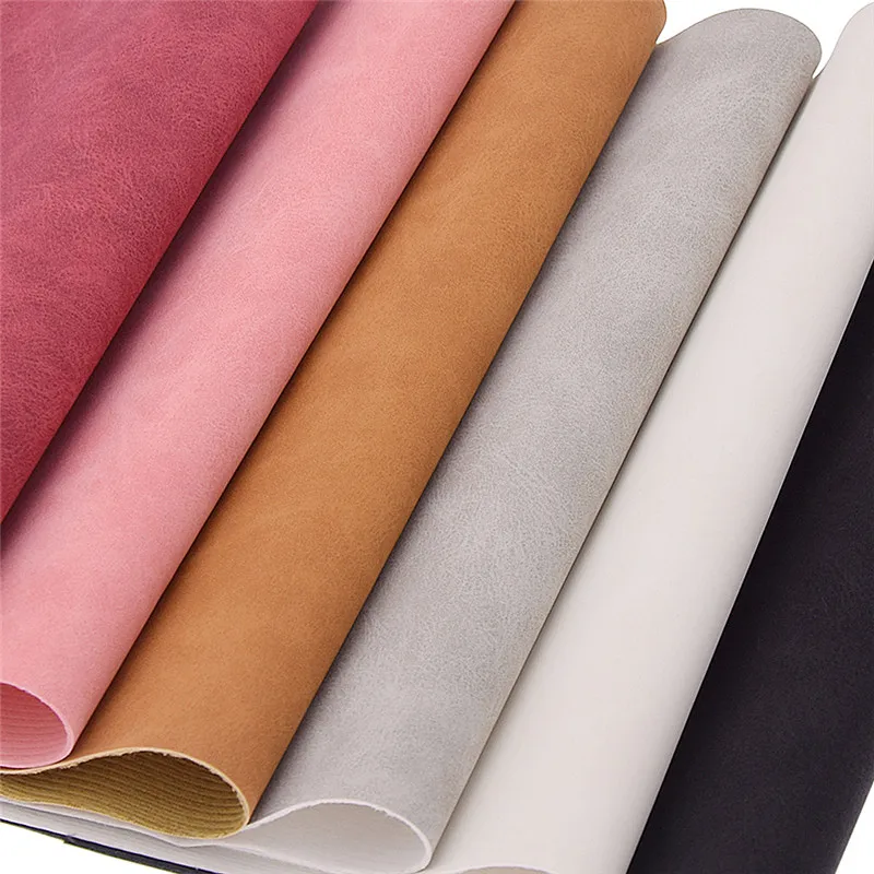 21x29cm A4 Faux Suede PU Leather Fabric For Garment Waterproof Synthetic Leather Fabric DIY Sewing Material