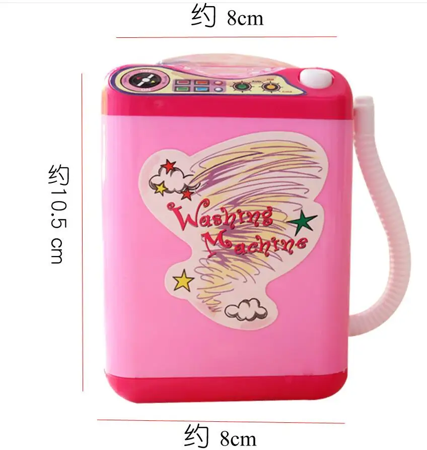 washing machine for makeup brush Play Toy Makeup Brush Cleaner Gift Children Educational Pretend Play Toy Doll Furniture