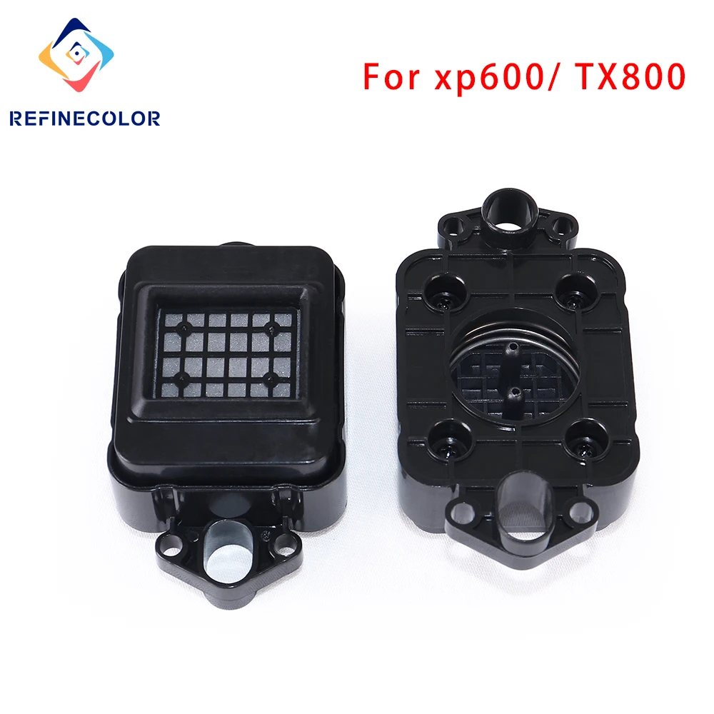 

Refinecolor 5/10 шт. Новые чернильные подушечки, совместимые с печатающими головками Epson XP600 TX800 для УФ-принтеров, верхняя крышка для УФ-принтеров с сольвентными чернилами