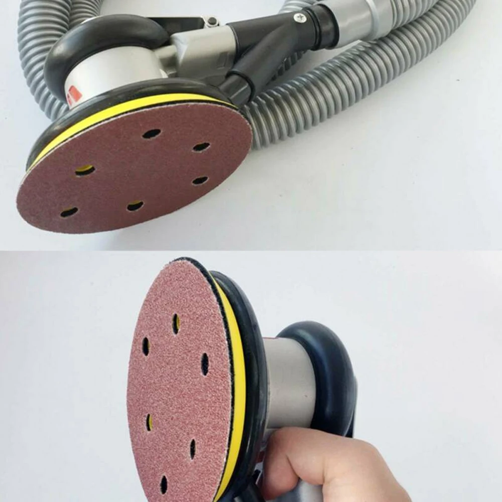 10pcs 5Inch 125mm Round Sandpaper 8 Holes Disk Sand Sheets Grit 40-3000 Hook and Loop Sanding Disc Abrasives for Polish