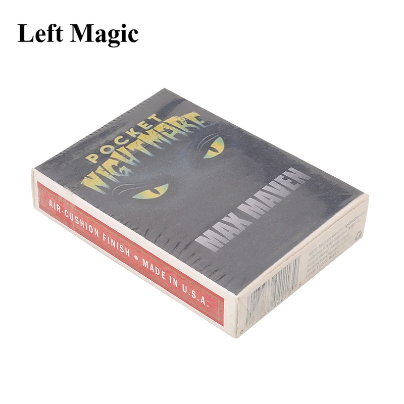 Pocket Nightmare By Max Maven - Magic Tricks Stage Close-Up Magic Fun Mentalism Illusion Gimmicks Props Accessories