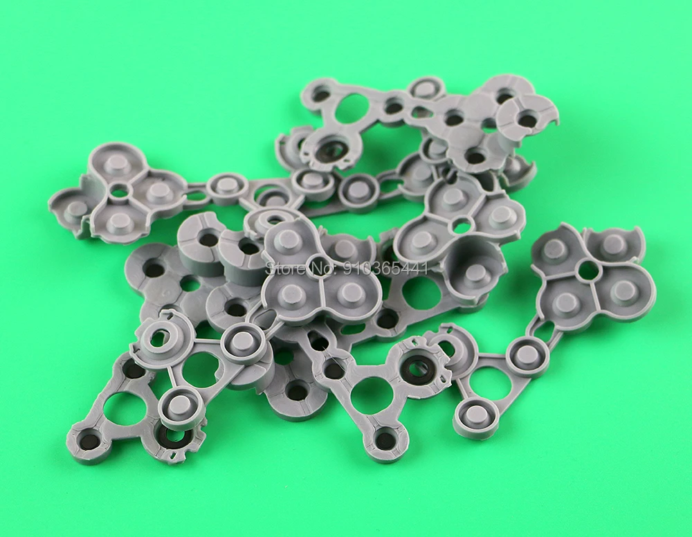 50 unids/lote para Xbox One, goma de conducción, adhesivo conductor, botón de goma, almohadilla D para piezas de reparación de controlador xboxone