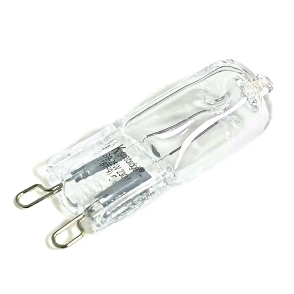 40W G9 Oven Light High Temperature Resistant Durable Halogen Bulb Lamp For Refrigerators Ovens Fans 40W 500C Pin Bulb