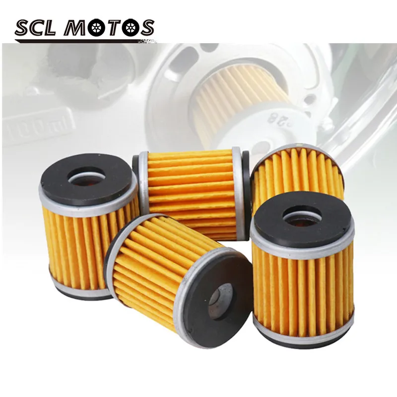 SCL MOTOS 6 pieces Special Water Motorcycle Parts Wheels for Honda YAMAHA SUZUKI OIL FILTER HIFLOFILTRO HF141 Oil Filter Cleaner