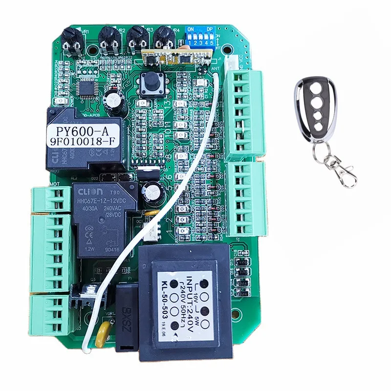 Imagem -04 - Placa de Circuito Eletrônica para Controle de Portão Abridor de Portão Deslizante Função de Arranque Suave Modo de Pedestres 110v ou 220v