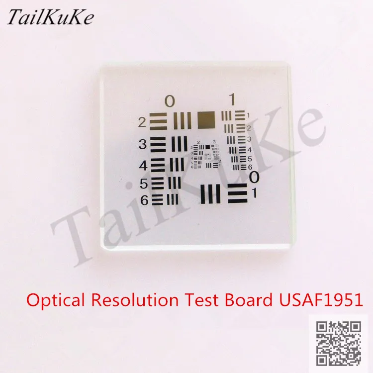 Optical Resolution Test Board Resolving Power Test Target Usaf1951 Machine Vision Camera Calibration Board Correct Pieces 25*25