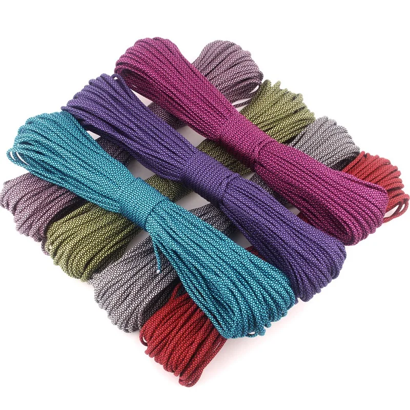 100 метров 4 мм 7 нитей выживания бушкрафт Паракорд парашютный шнур зонтик веревка для кемпинга оборудование для выживания аварийное скалолазание