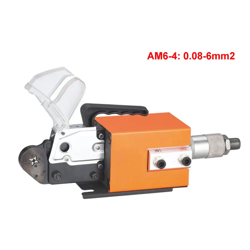 Imagem -03 - Pneumático Terminal Piler Friso Máquina Tubular Pré-isolados Quadrilátero Hexágono 0.086 Mm2 Terminais Crimper Ferramenta Am6