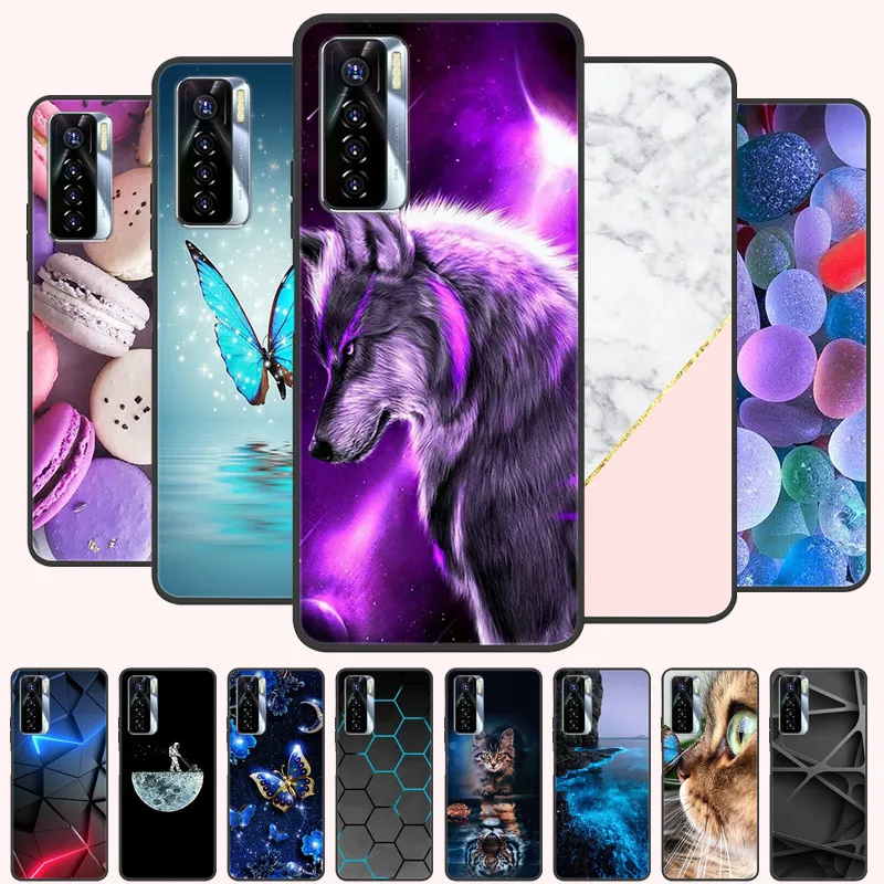 For Tecno Camon 17 Pro 17Pro Case Silicon Back Cover Phone Case for Tecno Camon 17 Pro Cases Camon17 Pro 6.8