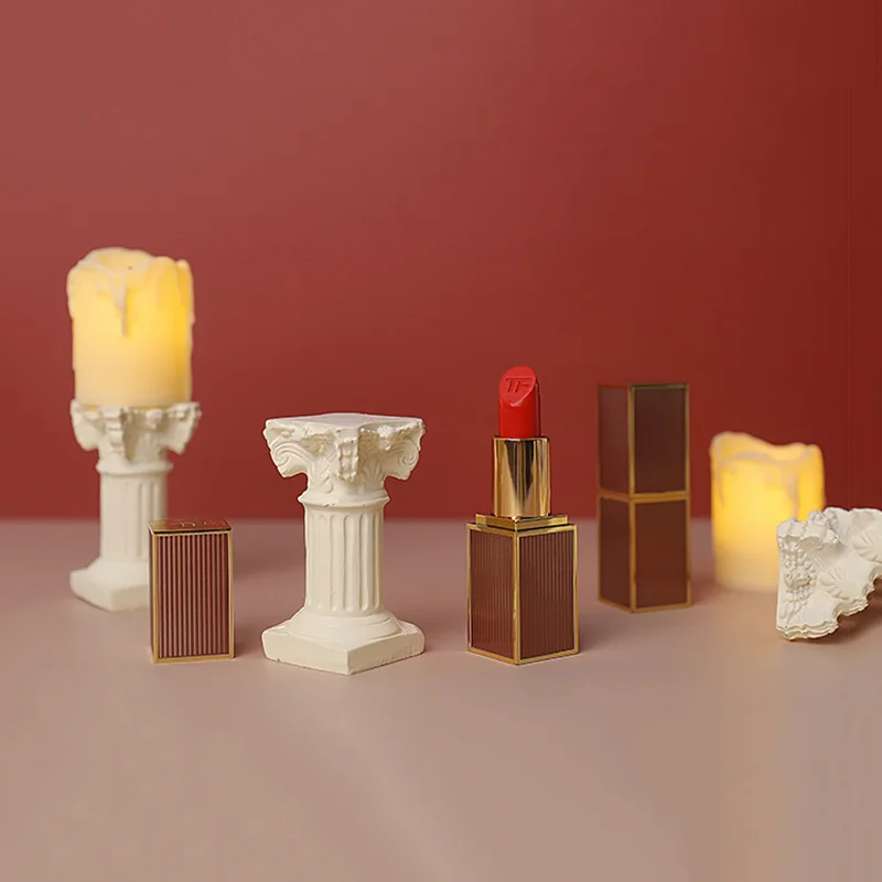 Мини-Имитация римских колонн искусственная Свеча для INS фотосъемка реквизит фотостудия фотография