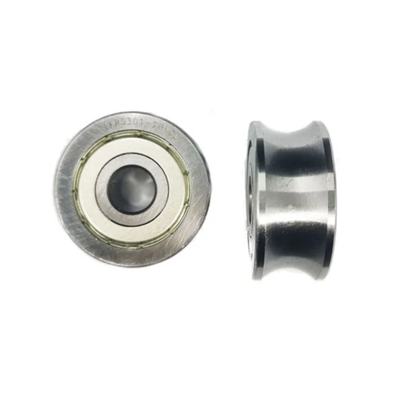 Imagem -03 - Groove Polia Track Guide Roller Bearing Lfr520112npp Lfr5201-12kdd 12 mm Eixo zz 2rs 12 mm Eixo 12 mm 20 Pcs u