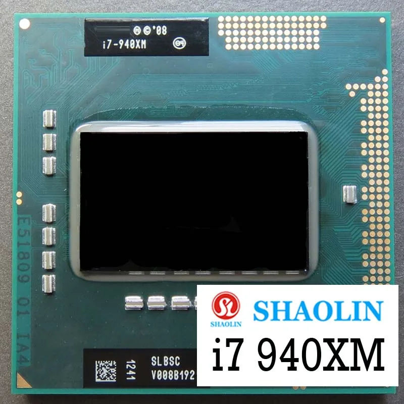 i7-940XM i7 940XM 2.1 GHz Quad-Core Eight-Thread CPU Processor 8M 55W Socket G1 / rPGA988A Original SHAOLIN Official Version