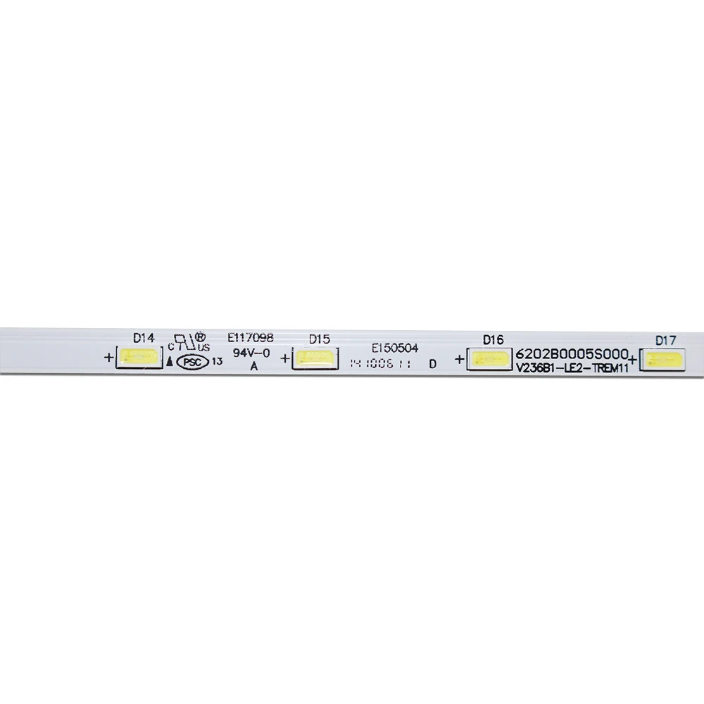 LG 이노텍 LED 백라이트 스트립, V236B1-LE2-TREM11 V236BJ1-LE2, 23.6 인치, 24MT45D, 22MA31D, 24MT47D-PZ, 24MT40D, 24E510E, 18 램프