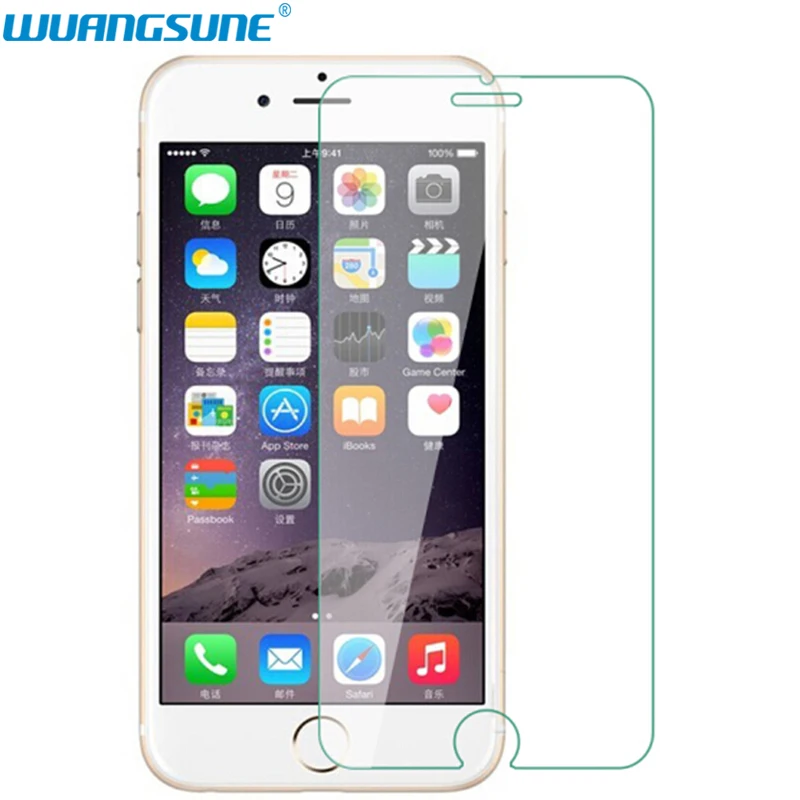 2PCS For iphone 6 6S 7 8 Plus SE2020 Screen Protector 13 12mini 11 Pro MAX XR X XS HD Transparent tempered glass Film