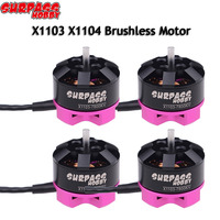 Surpass Hobby 4Pcs 1104 4600KV 7000KV 8700KV Brushless Motor for RC 80 90 100 mm 120mm Mini Racing Drone
