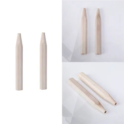 Promotion! 2Pcs Badminton Racket Handle Grip Wooden Badminton Handle Repair of Badminton Racket
