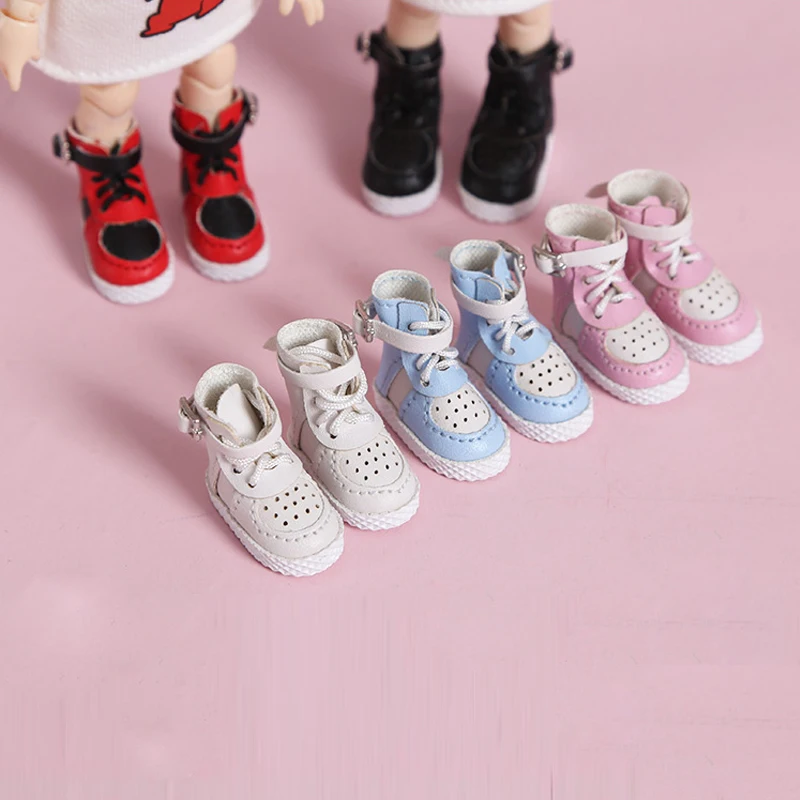 Ob11 baby schuhe 1 / 12bjd schuhe puppe kleidung zubehör schöne knoten schwein BJD GSC mini salon holala PICCODO casual turnschuhe