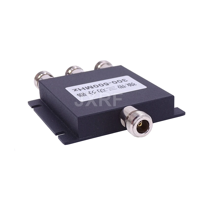 RF Coaxial Splitter 1 to 3 Way Power Splitter 300-500MHz Signal Booster Divider N female 50ohm Fast shipping