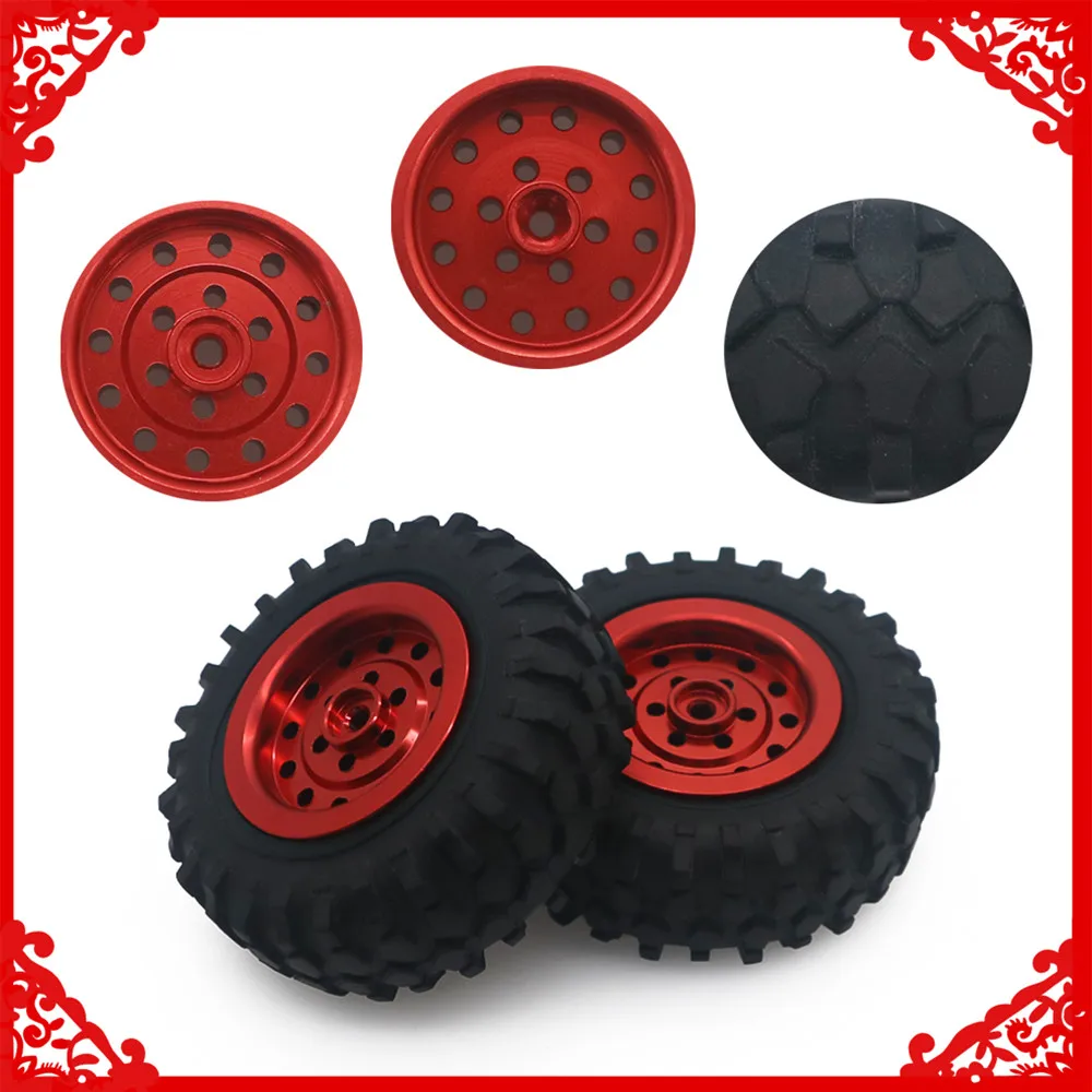 2pcs/set alloy 55mm rim wheel for rc hobby model car 1-10 WPL D12 drift truck upgraded part