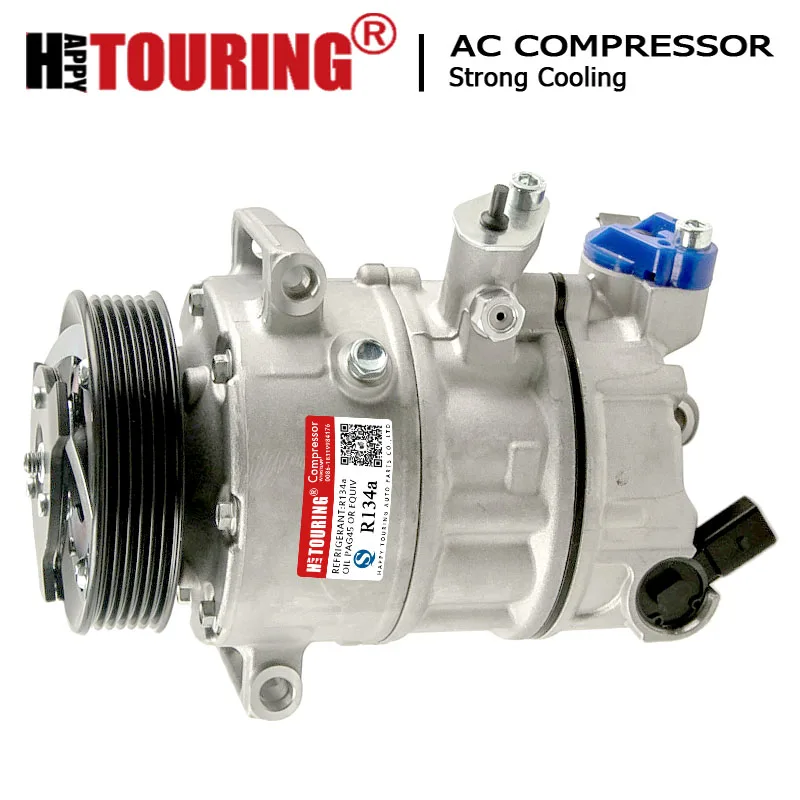 condition AC Compressor For Audi A3 TT Quatro Volkswagen Je tta Passat Golf PXE16 67646 1K0820859D 1K0820859M 1K0820859S