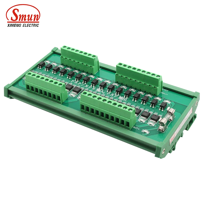 16 Channels PLC Amplifier Board Isolation NPN/PNP Universal Input PNP Output Isolation Board Relay Module Controller