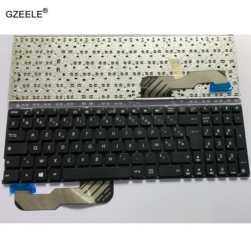 Francuska klawiatura do Asus X541/NC/NA/SC/SA/LA/LJ K541/U/UA/UV/UJ D541SC R541U VM592/UJ/L/N K541 A541U F541U FR/RU AZERTY
