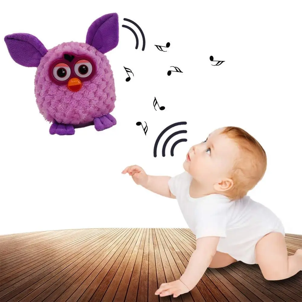 With Box Electronic Pets Interactive Toys Phoebe Firbi Pets Owl Elves Recording Talking Hamster Smart Toy Doll Furbiness boom