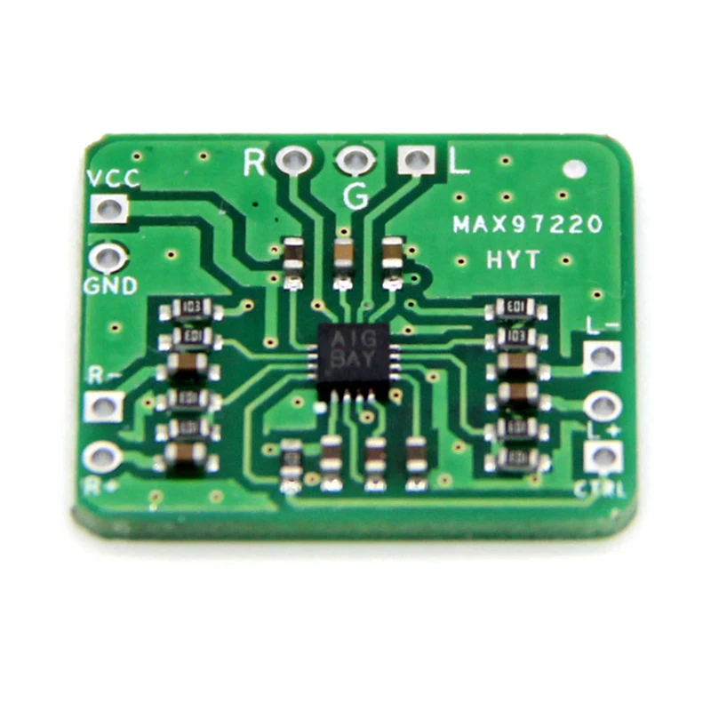 Differential To Balanced Single-Ended Output Headphone Amplifier HIFI MAX97220 Input 2.5V-5.5V Power Amplifier Board