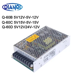 Q-60B 5V12V-5V-12V Quad Output Switching Power Supply driver Transformer Q-60C 5V15V-5V-15V ac dc converter Q-60D 5V12V24V-12V