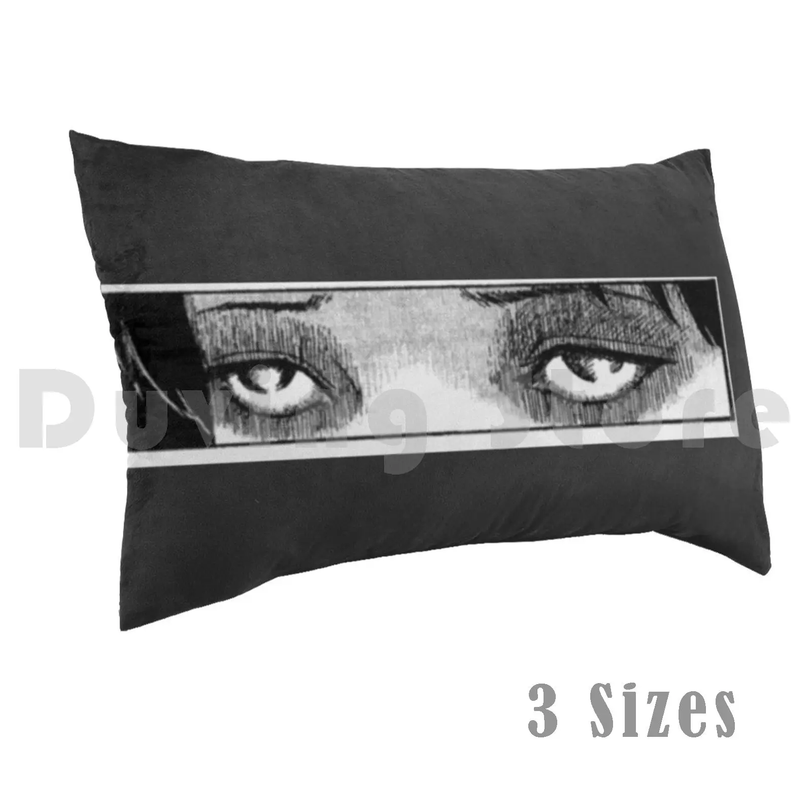 Anime Eyes Pillow Case DIY 50*70 Edgy Emo Horror Scary Goth Anime Manga Weeb Weeaboo Horror