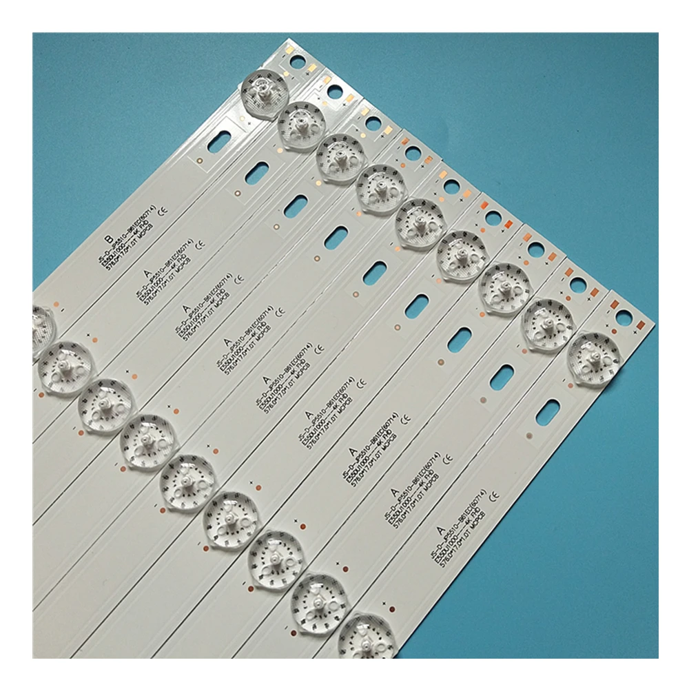 45PCS * LED Backlight Strip 6 LED JS-D-JP5510-B61EC E55DU1000