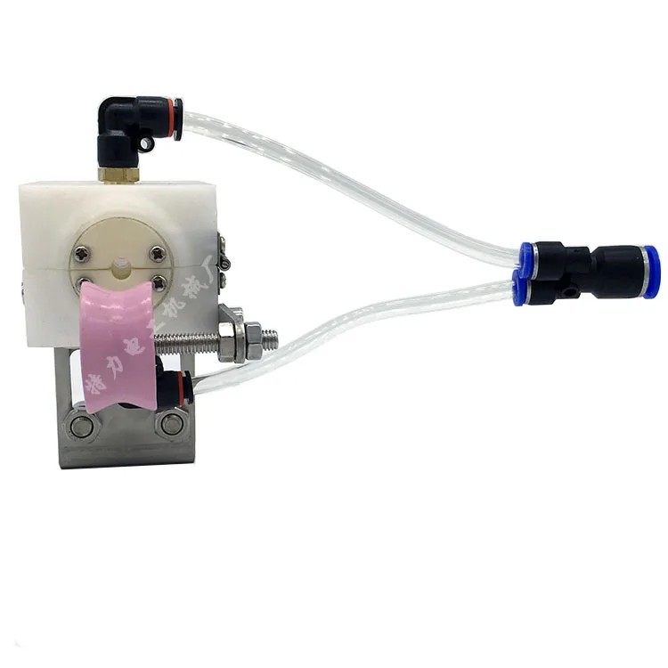 Single section high voltage porcelain eye wire and cable extruder blow-dry blow-water nozzle blow-air nozzle blow-line blower