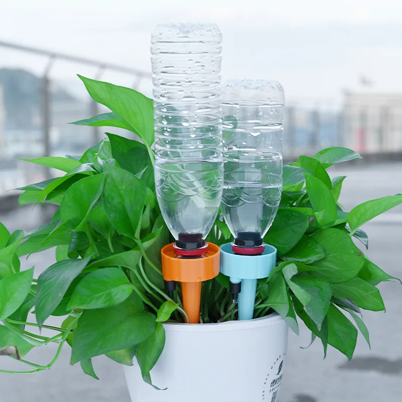 Indoor Plant Automatic watering potted dripper lazy watering device Plant Water Self Automatic Watering Spikes Irrigation System