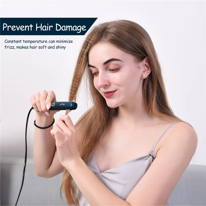 CkeyiN piegatore per capelli in ceramica ferro mais stecca aggraffatura ferro barile capelli Waver Curling bacchetta strumenti per lo Styling di moda bigodino Modeler